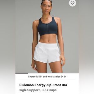 Lululemon Athletica Light Pink Sports Bra